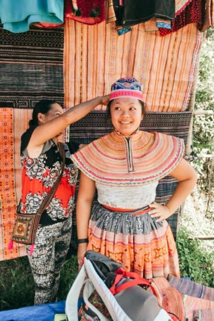 market in sapa