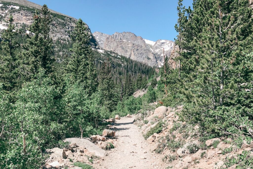 trails in RMNP